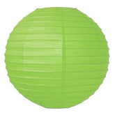 18in. Lime Green Paper Lanterns